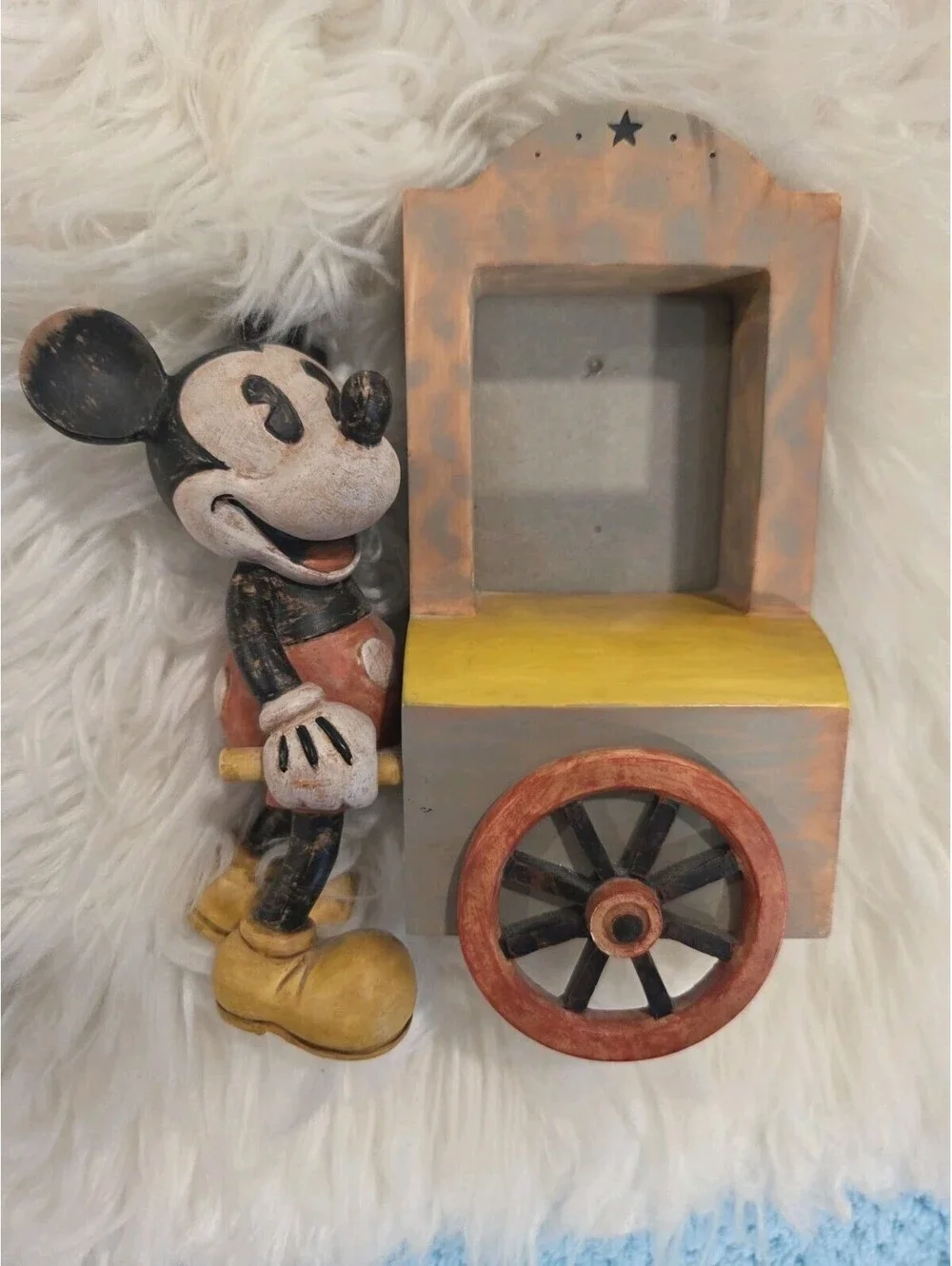 Charpente Disney Mickey Mouse Photo Picture Frame Mickey Pushing a Cart